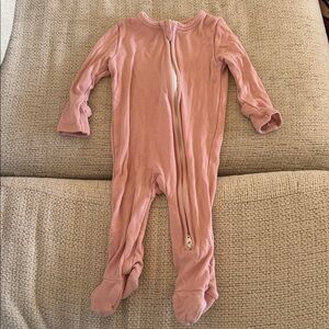 Angel Dear Soft Pink Footie One Piece